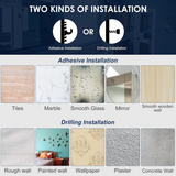 No-Drill Corner Shelf – Bathroom & Kitchen
