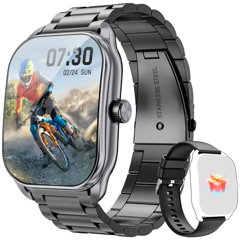 Original I20 Ultra Max Smart Watch 2.3 Inch Large Screen 10 in 1 Box I Open Aowed