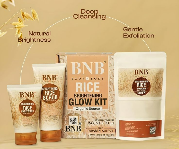 BNB - Body-N-Body - Rice Brightinnning Glow Kit
