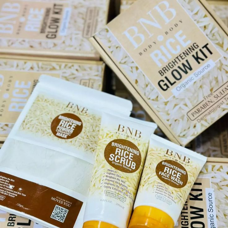 BNB - Body-N-Body - Rice Brightinnning Glow Kit