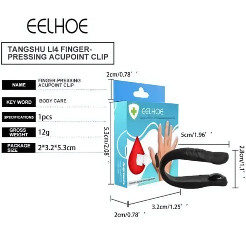 LI4 Acupressure Clip for Natural Sugar Balance