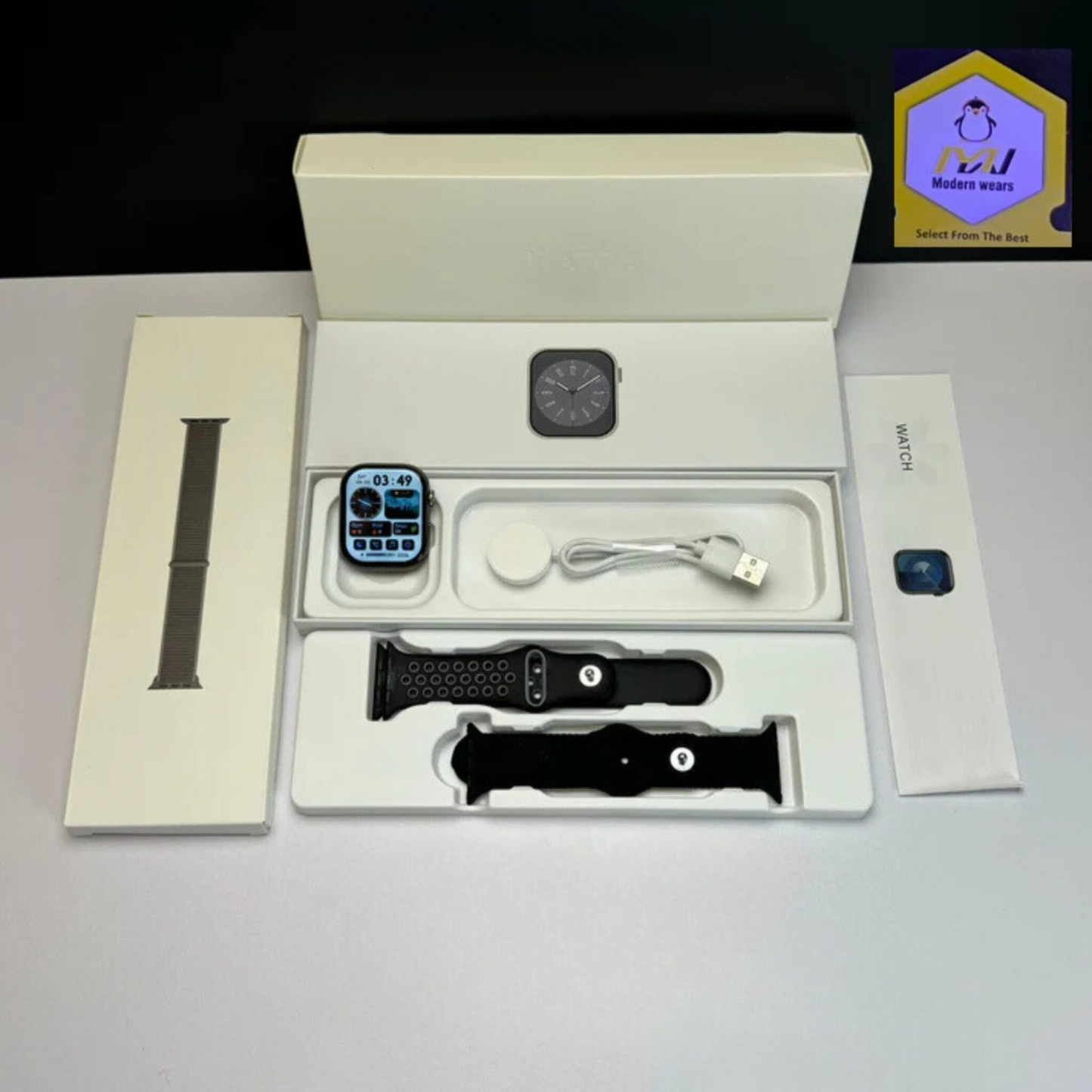 Series 9 Logo Edition Space Aluminum Smart Watch