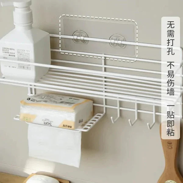 Adhesive Shower Caddy, Rustproof Stainless Steel Bath